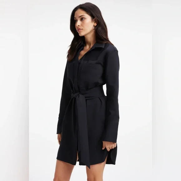 Good American Poplin Shirt Dress NWT - Picture 4 of 13